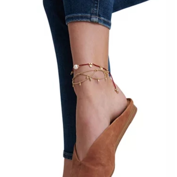 Lucky Brand Jewelry - Lucky Brand Gypsy anklet set